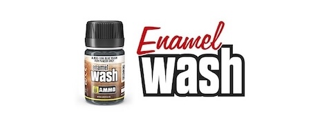 AMMO Enamel Washes 35 ml for enhancing model details